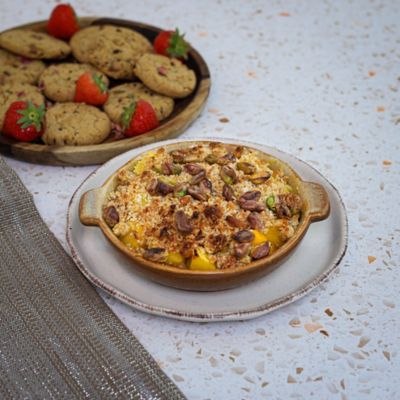 Mango & Pistachio Crumble