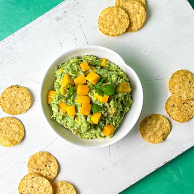 Mango guacamole