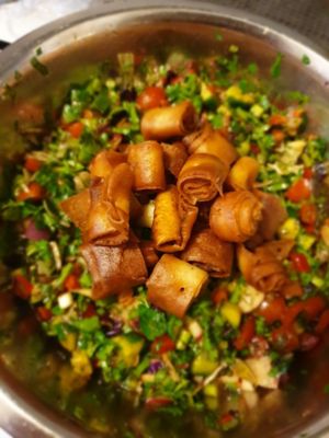 Fattoush (Middle eastern salad)