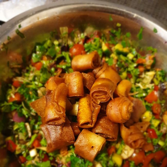 Fattoush Middle Eastern Salad