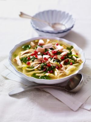 Melokhia & Chicken Soup