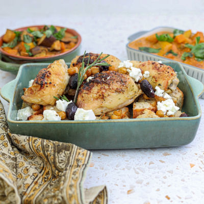 Mediterranean Chicken Sheet Pan