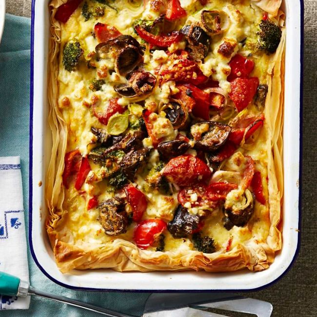 Vegetable Filo Pie