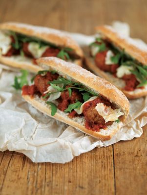 Melting Meatball Sandwiches