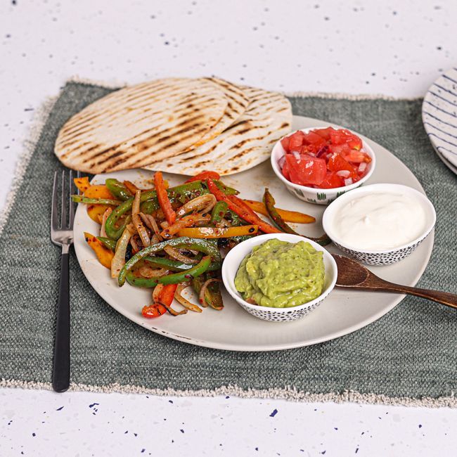 Mexican Capsicum Fajitas