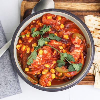 Mexican Chicken & Kidney Bean Stew