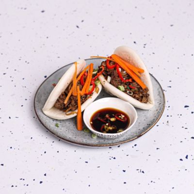 Minced Beef & Red Onion Steamed Stuffed Buns