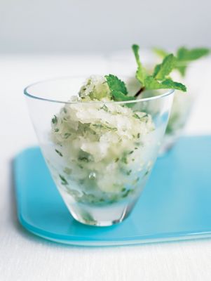 Lemon & Mint Granita