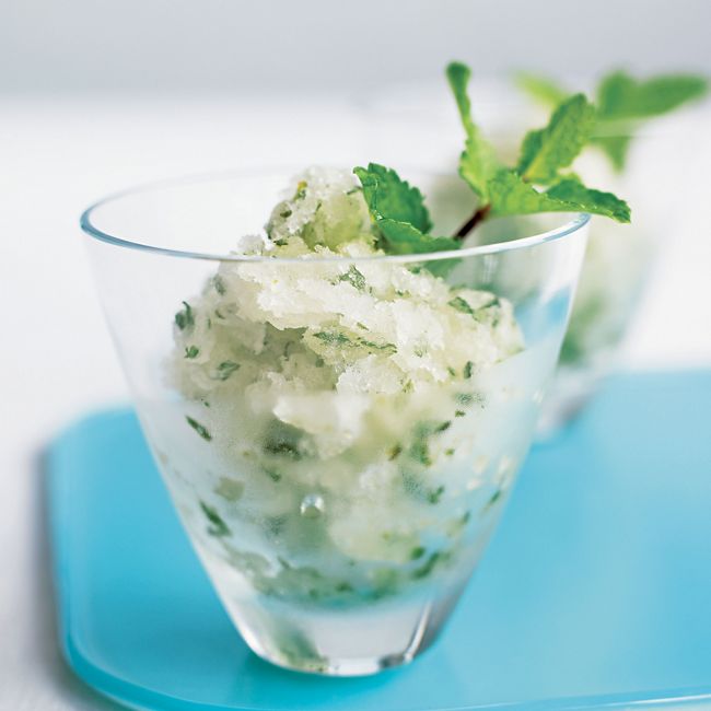Lemon & Mint Granita