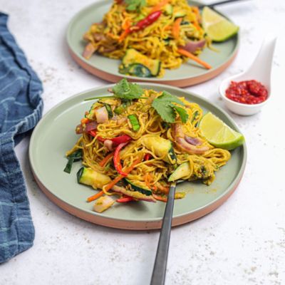 Miso Brussels Sprout Stir Fry