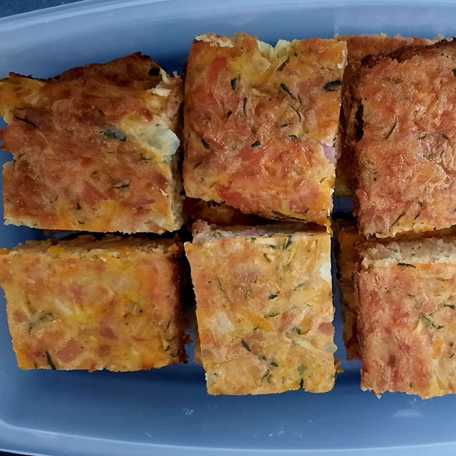 Simple Zucchini Slice