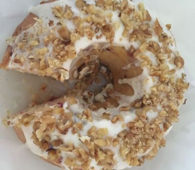 Coconut and raspberry cake