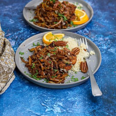 Moroccan Style Pork Scotch Fillets