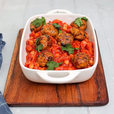 Moroccan Style Vegan Meatballs