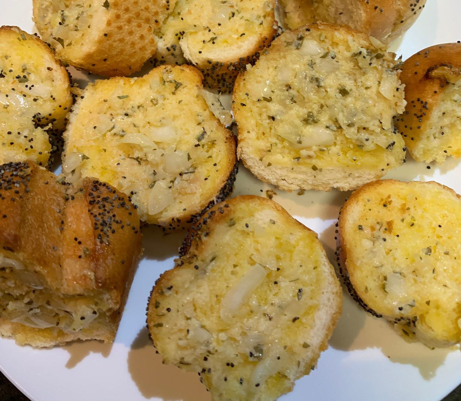 Herb, Onion and Garlic Bread