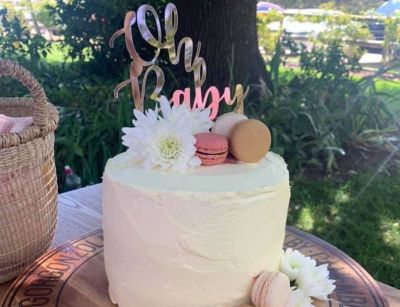 Mud Cake Hack with White Chocolate & Raspberry