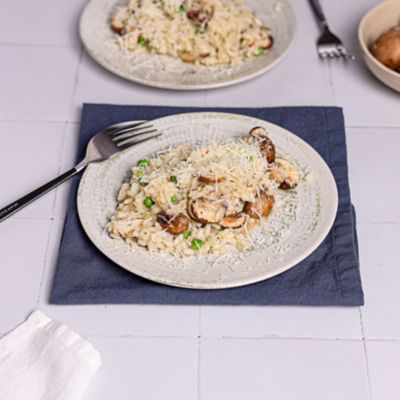Mushroom & Pea Risotto