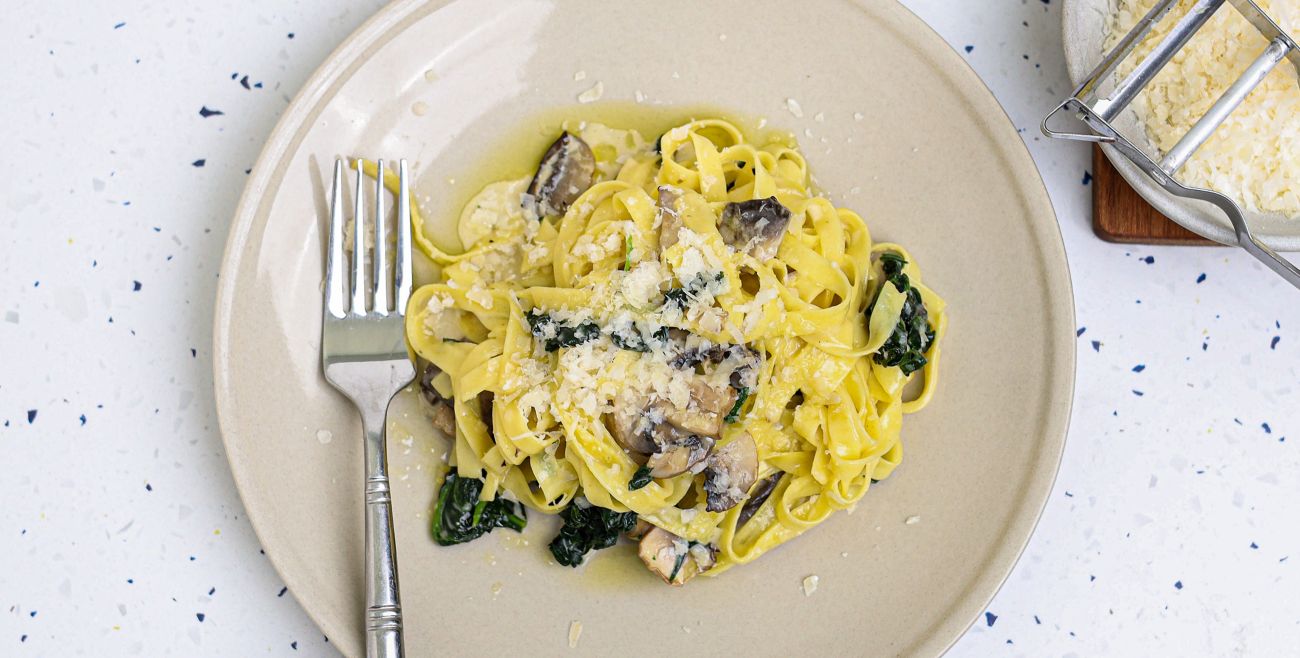 Mushroom & Truffle Fettuccine Recipe | Woolworths