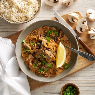 Mushroom Stroganoff