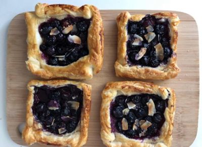 Blueberry Danish Pastry