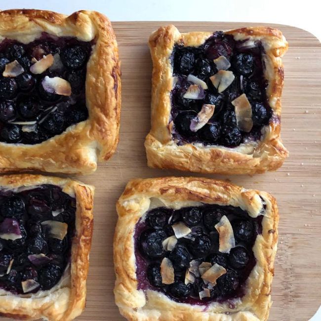 Blueberry Danish Pastry