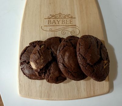 Triple Choc Chip Cookies