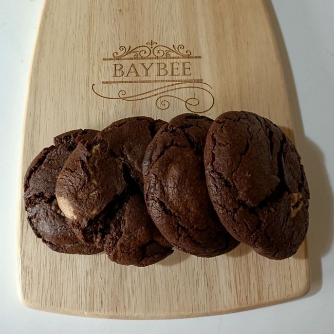 Triple Choc Chip Cookies