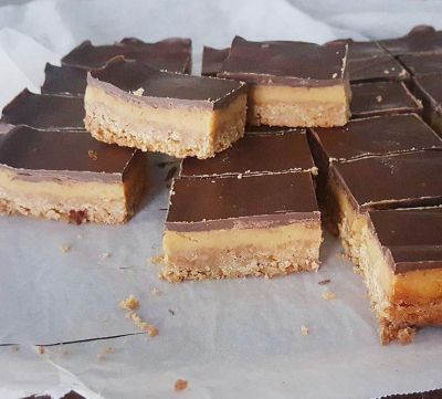 Choc Caramel Slice