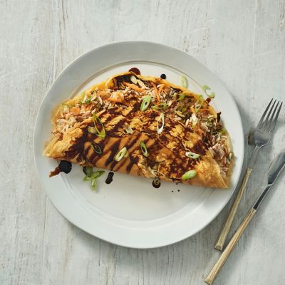 Nasi goreng omelette