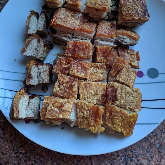 Chinese Crispy Roast Pork Malaysia style