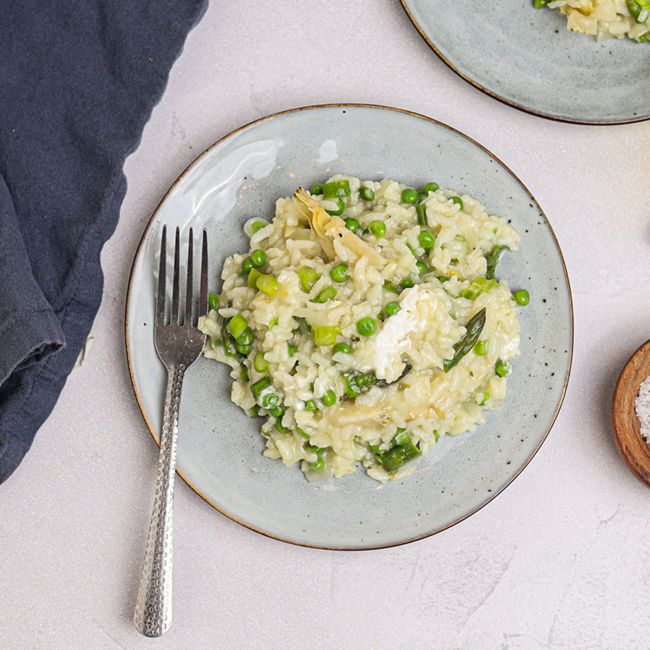 No-Stir Vegetable Risotto