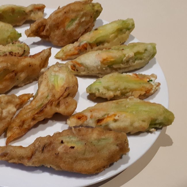 Stuffed Zucchini Flowers