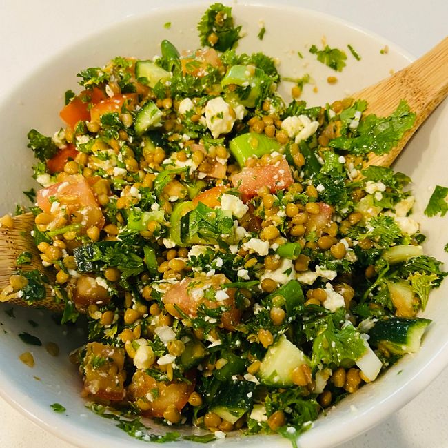 Healthy Lentil Salad