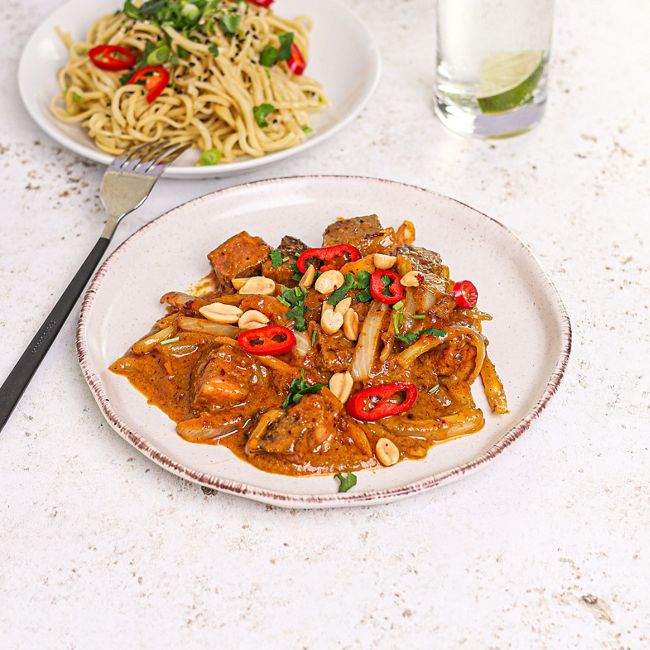 Nutty Beef Satay