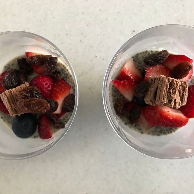 Chia Pudding with Fresh Fruit