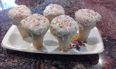 Ice Cream Cone Cupcakes