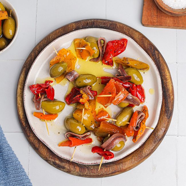 Olive & Anchovy Gildas