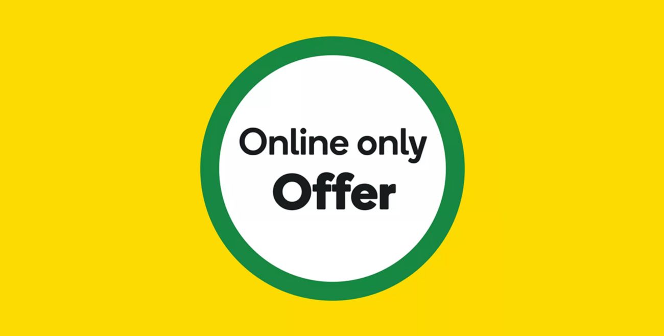 Online only Offer roundel