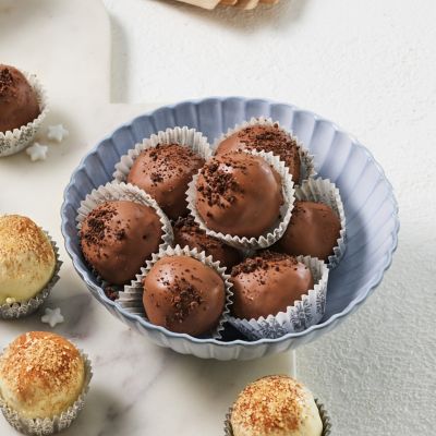 Oreo chocolate hazelnut truffles