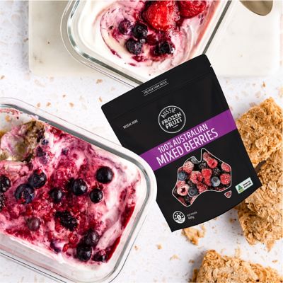 Overnight Weetbix With Mixed Berries