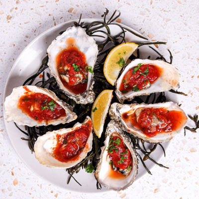Oysters Siciliana.