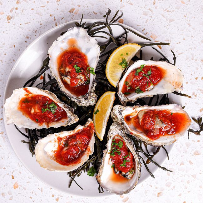 Oysters Siciliana