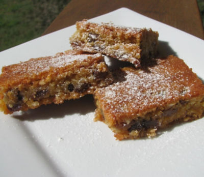 Dried Fruit and Coconut Slice