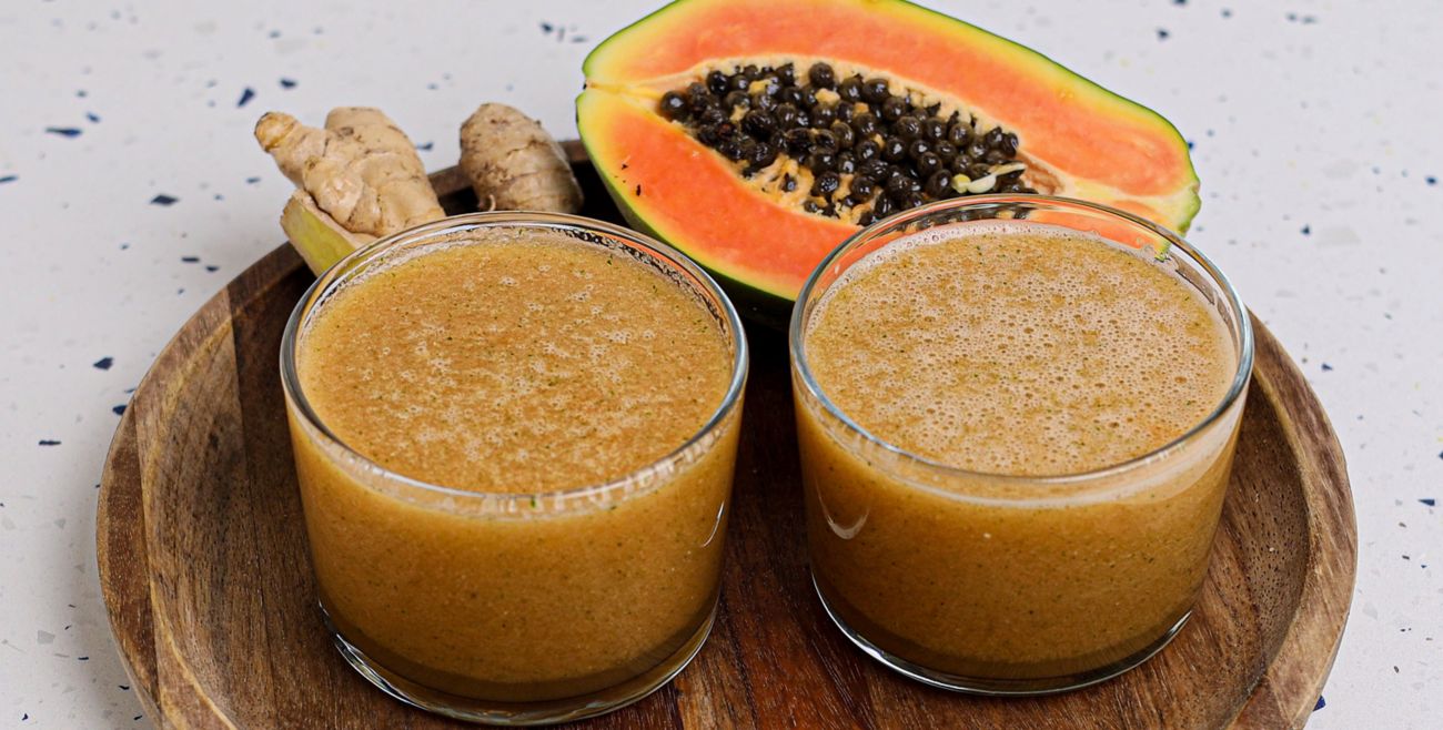 Papaya, Ginger & Coconut Smoothie Recipe | Woolworths