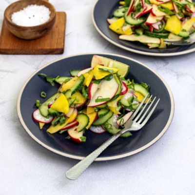 Papaya, Radish & Cucumber Salad