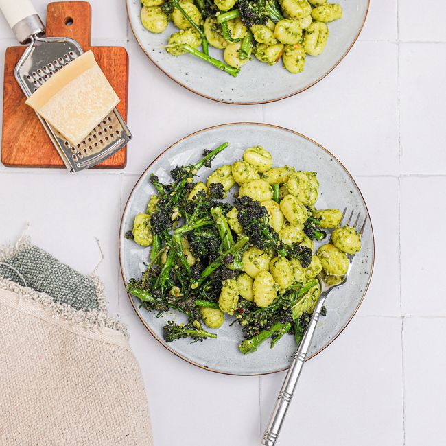 Parsley Pesto & Broccoli Gnocchi