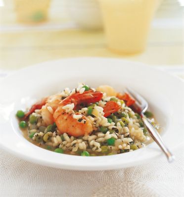 Pea & Prawn Risotto