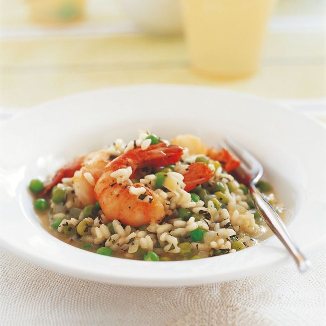 Pea & Prawn Risotto