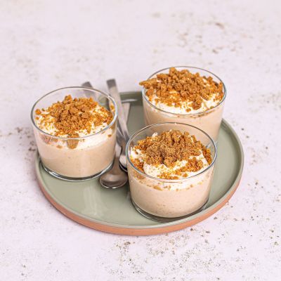 Peach & Ricotta Pudding