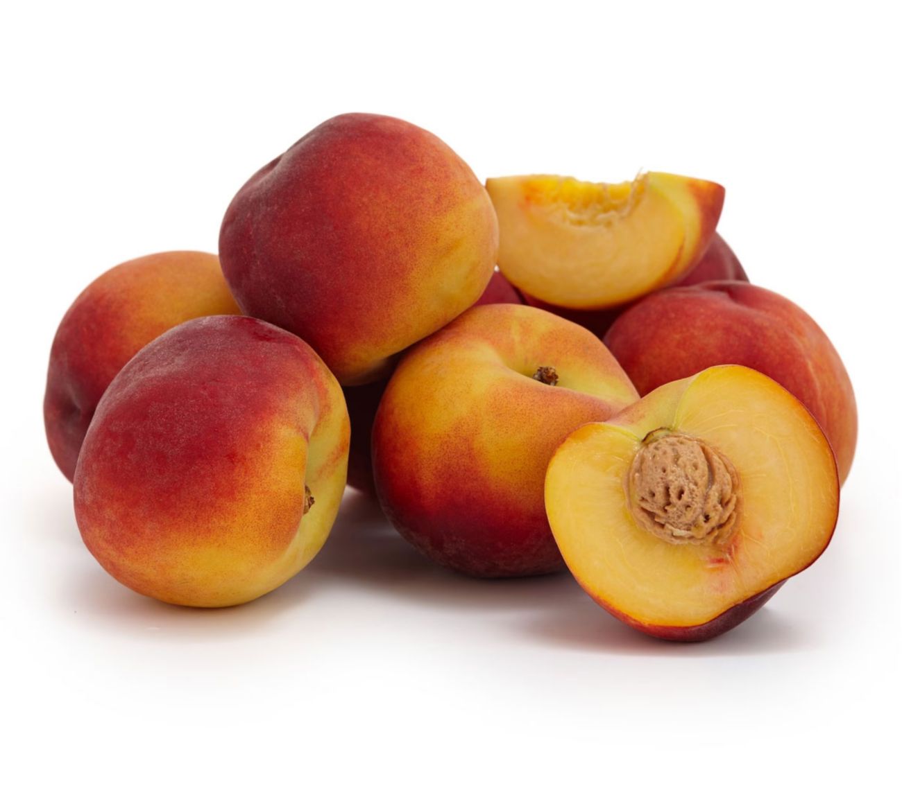 Yellow peaches